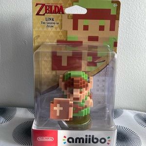 Legend of Zelda Link Amiibo 2016 Nintendo 8 Bit